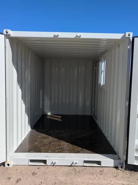 11ft Shipping Container Modified w/ Doors & Window, view 8
