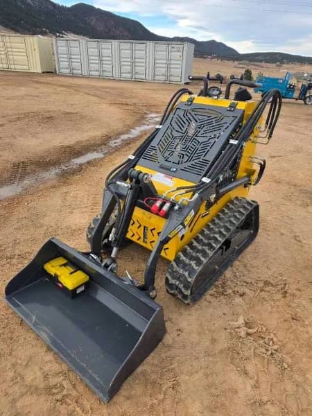 Unused SDLL60 Mini Skid Steer Loader, interior view